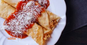 Panquecas de frango deliciosas e saudáveis para o almoço