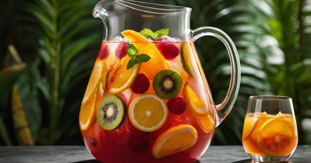 Ponche de frutas tropicais com espumante: como fazer essa bebida afrodisíaca