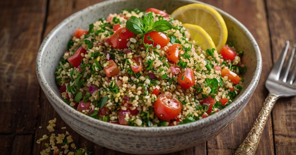 Tabule: a salada refrescante de trigo