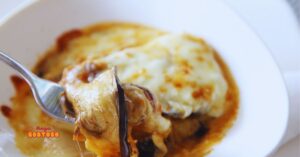 lasanha de berinjela com molho branco