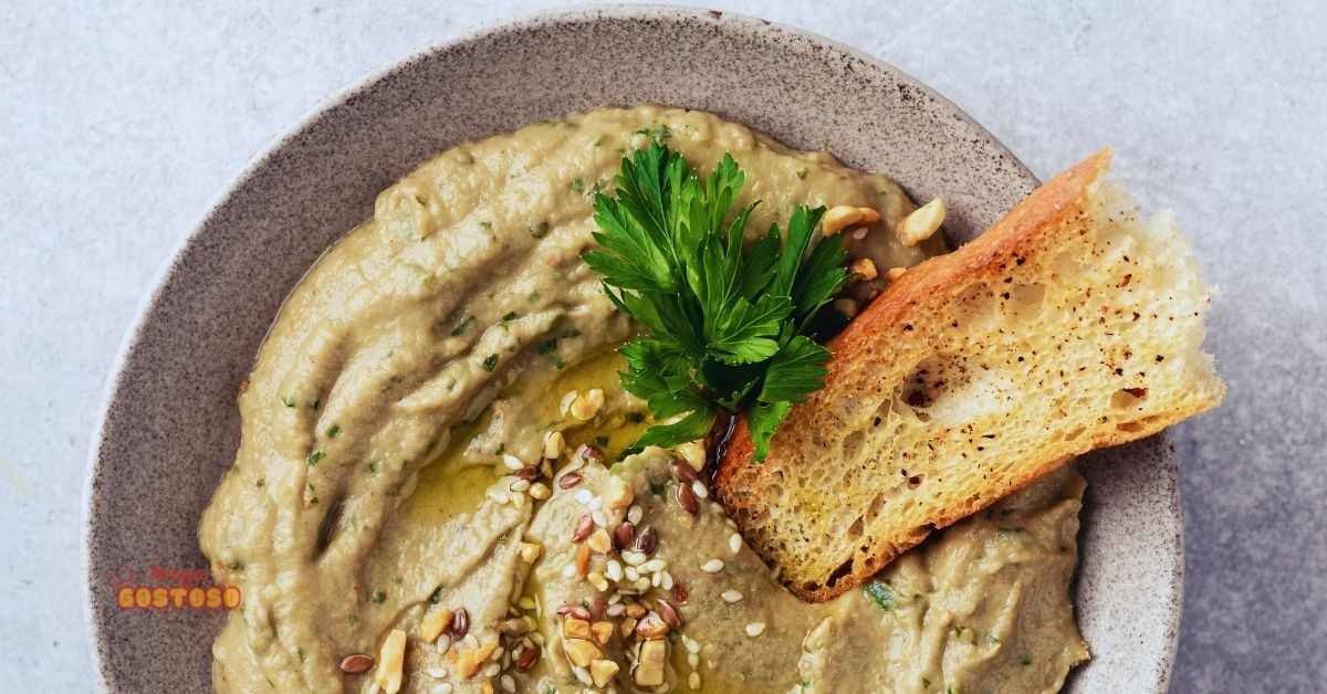 Baba ganoush o creme de berinjela com tahine