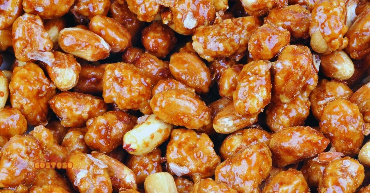 amendoim pralinê de festa junina