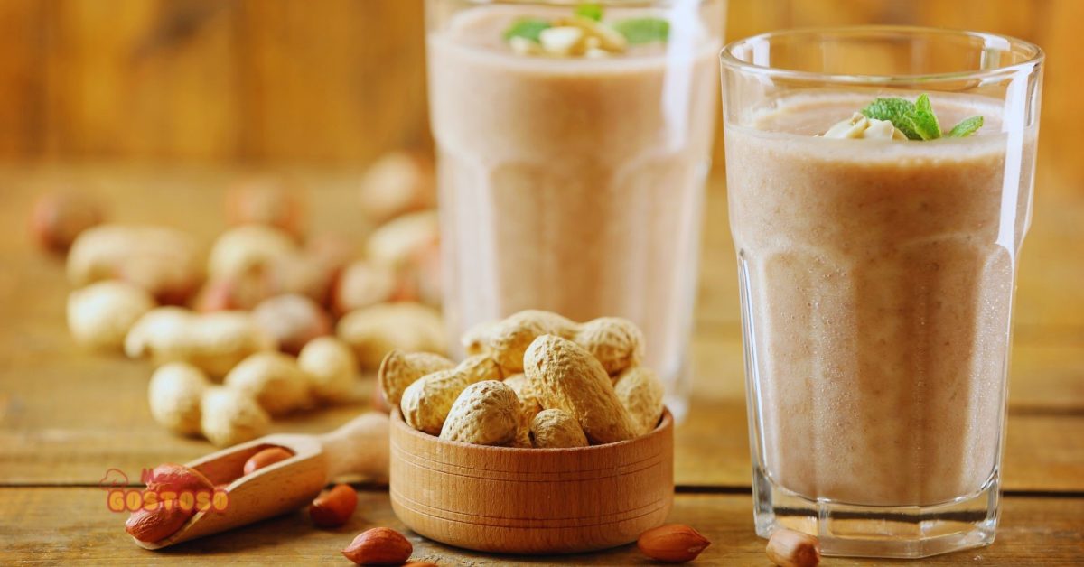 batida de paçoca cremosa e fácil de fazer